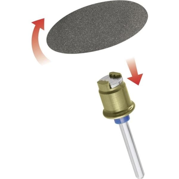 Dremel SC411, Slipeskive, Universell, Sort, 3 cm, 6 stykker