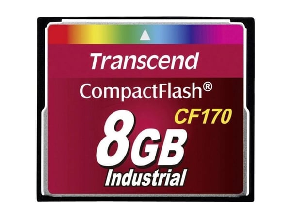 Transcend Industrial - Flashhukommelseskort - 8 GB - 170x - CompactFlash