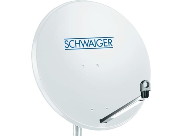Schwaiger SPI996, 10,7 - 12,75 GHz, 38,5 dBi, Harmaa, Alumiini, Muovi, Terästä, 75 cm, 745 mm
