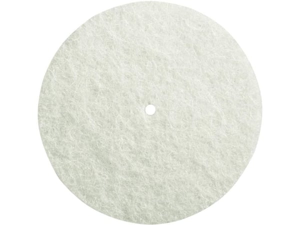 Dremel 429, Poleringssvamp, 3,2 mm, 2,6 cm, Hvit, Felt