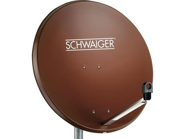 Schwaiger SPI996, 10,7 - 12,75 GHz, 38,5 dBi, Punainen, Alumiini, Muovi, Terästä, 75 cm, 745 mm