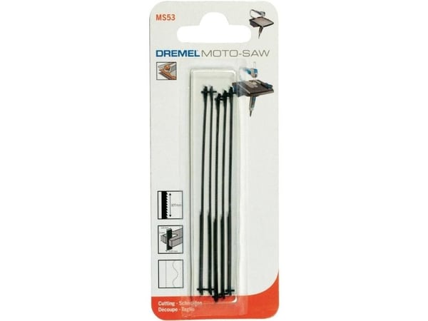 Dremel MS53, Moto-Saw, 100 mm, 0,2 mm, 5 stykker