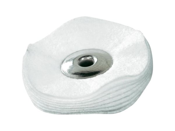 Dremel 423S, Poleringsskive, 3,2 mm, 2,5 cm, Hvit