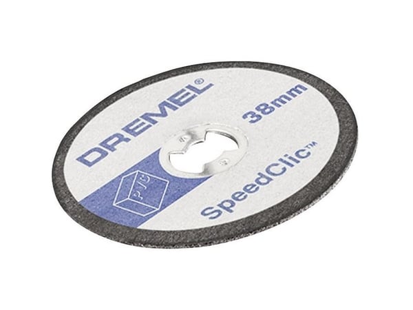 Dremel SC476, Metallkuttende skive, Plast, Sort, 3,8 cm