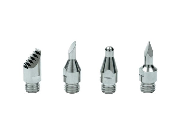 Dremel 204, Tilbehørssett for pyrografi (tupper), Dremel, VersaTip, 590 °C, Rustfritt stål, Metall
