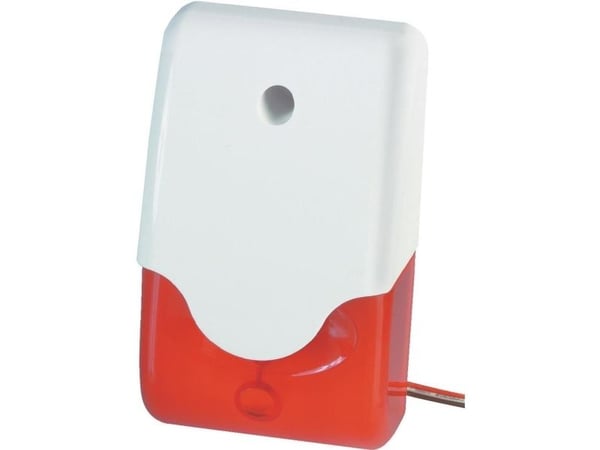 ABUS SG1681 - Larmljus/siren - röd