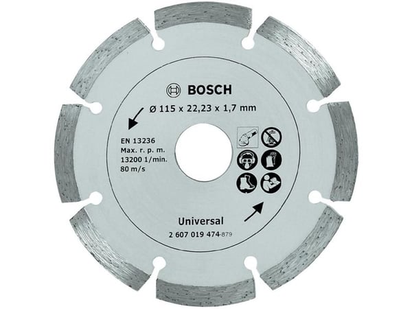 Bosch-tarvikkeet 2607019474 Timanttinen leikkuukiekko 1 kpl