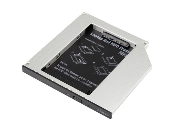 Akasa N.stor AK-OA2SSA-03 - Kehys - 5.25" Slim Line - 2.5" X 1/8H:een