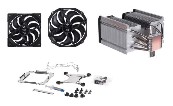 Endorfy Fortis 5 Dual Fan - Prosessorkjøler - (for: LGA775, AM2+, LGA1366, AM3+, FM1, FM2+, LGA2011-3, LGA2011 (Square ILM), AM4, LGA2066, LGA1200,...