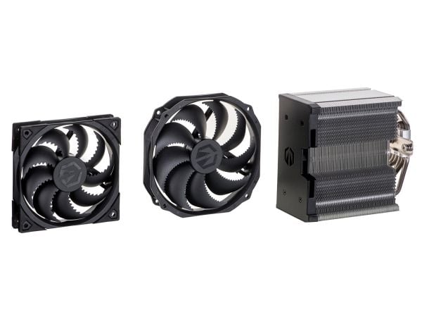 Endorfy Fortis 5 Dual Fan - Prosessorkjøler - (for: LGA775, AM2+, LGA1366, AM3+, FM1, FM2+, LGA2011-3, LGA2011 (Square ILM), AM4, LGA2066, LGA1200,...