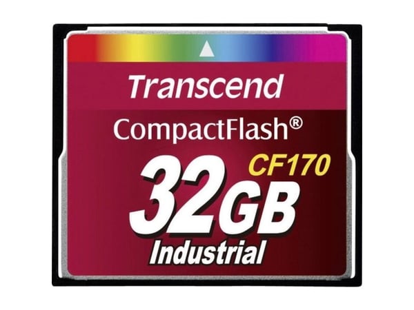 Transcend CF170 Industrial - Flashhukommelseskort - 32 GB - 170x - CompactFlash