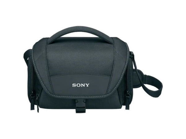 Sony LCS-U21 - Eske for digitalfotokamera / camcorder - neopren - svart - for Cinema Line ILME-FX3; Handycam FDR-AX43; a VLOGCAM ZV-E10; a1; a7 IV;...