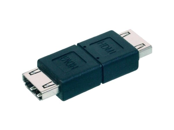 DIGITUS - HDMI-adapter - HDMI hunn til HDMI hunn - skjermet - svart