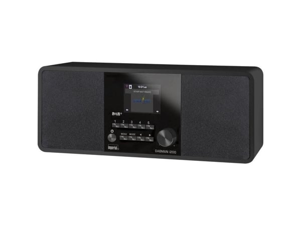 Imperial Dabman i200, Internett, Digitalt, DAB+, FM, 87,5 - 108 MHz, 174 - 240 MHz, 20 W