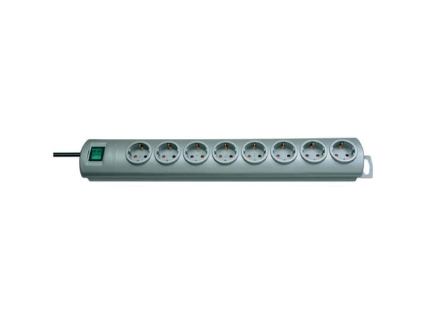 Brennenstuhl Primera-Line, 8 AC-pistorasia(a), Hopea, 2 m