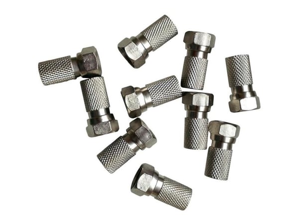 BKL Electronic 0403018/10DCR F-stik 10 Basic Set Kaapelin halkaisija: 7,20 mm