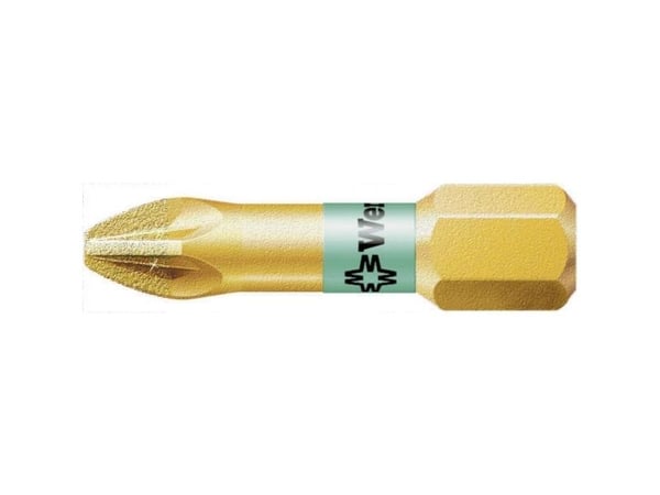 Wera 855/1 BDC PZ, 1 stykker, Pozidriv, PZ 1, 25 mm, 7 mm, 7 mm