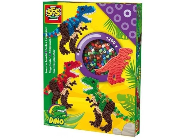 SES Creative Beadboard set - T-rex