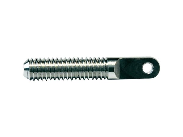 Modelcraft 11590/RA-40 aluminium øyebolt med utvendig gjenge M4 23 mm (4 stk)