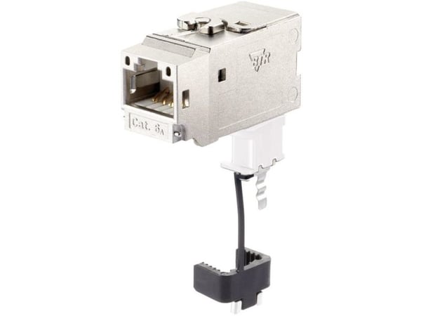 METZ CONNECT 130B22-E, Sølv, Cat6/6e/6a, Kopper, -40 - 70 °C, RoHS, 14,7 mm