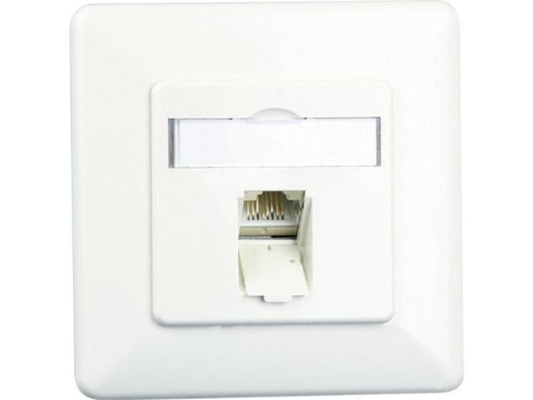METZ CONNECT 1307371002-I, RJ-45, valkoinen, 80,5 mm, 39,5 mm, 80,5 mm, 80,5 mm