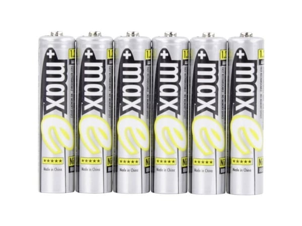 Ansmann maxE NiMH mikrobatterier 4 + 2 gratis (1321-0000-510)