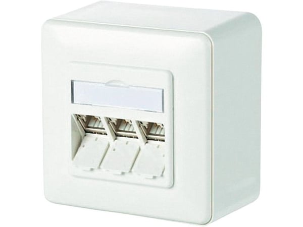 BTR NETCOM 130B11D30002-E, RJ-45, 6a, Valkoinen
