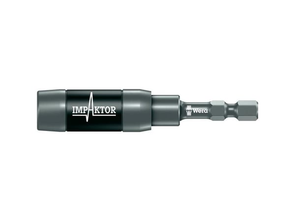 Wera 05057676001, 1 stykker, Rustfritt stål, ISO 1173, CE, GS, DVE, 75 mm, 25,4 / 4 mm (1 / 4"), Sekskantet
