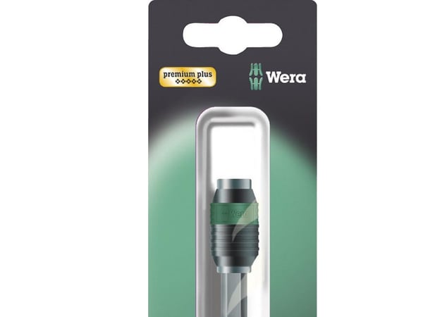 Wera 05073421001, Stikkontakt, 1/4", Imperisk, 1 hoder, 1/4", Kromvanadiumstål, Plast, Stål