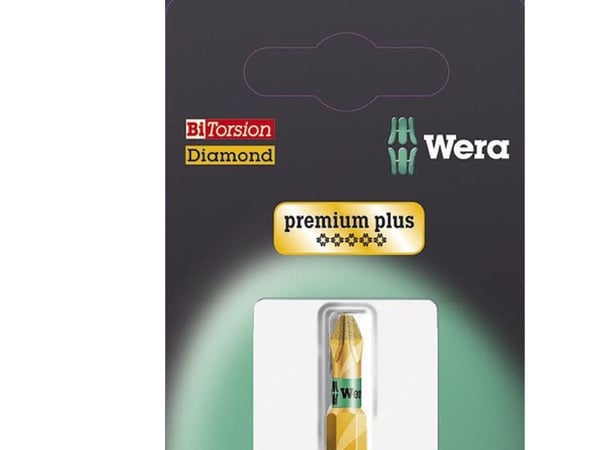 Wera 851/1 BDC SB SiS 05073334001 Poikkileikkaava terä PH 3 Työkaluteräs Timanttipinnoitettu, Alloy D 6.3 1 kpl 1 kpl