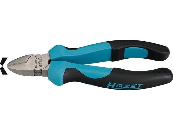 HAZET 1803M-11, Hånd kabelkutter, Sort, Blå, Sort, Blå, Tyskland, 145 mm, 160 g