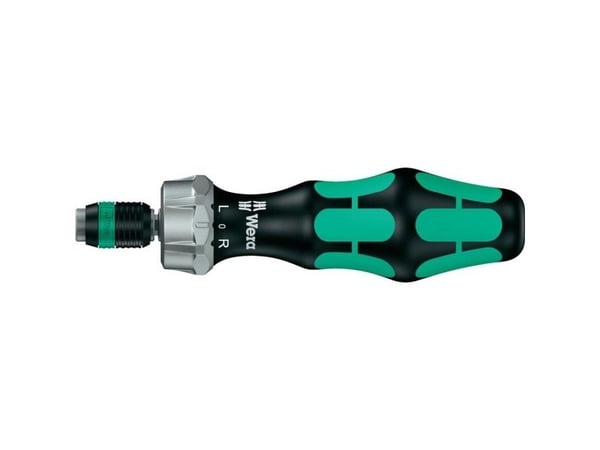 Wera 816 RA, Svart, Grønn, Svart, Grønn, 1/4", 204 g