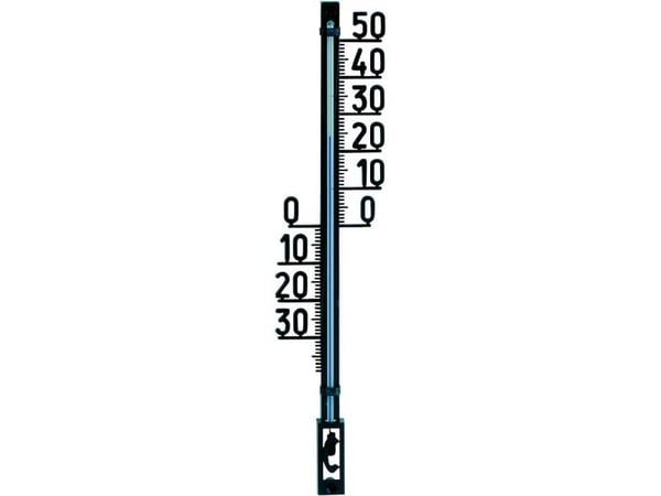 TFA-Dostmann 12.6003.01.90, Væskebasert miljøtermometer, Innendørs, °C, 0 - 50 °C, Sort, Plast