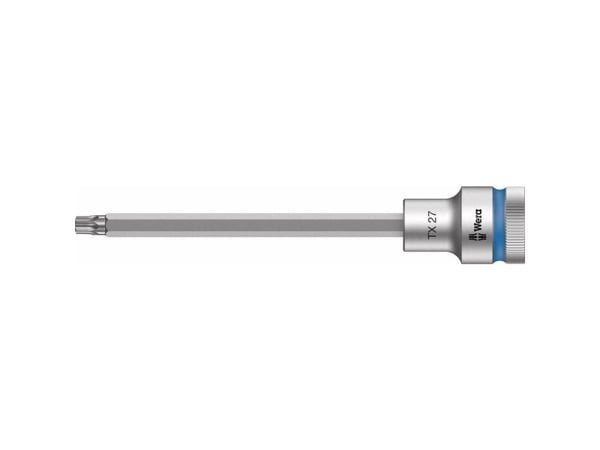 Wera 05003856001, Stikkontakt, 1/2", 1 hoder, T50, Kromvanadiumstål, Kromfarget