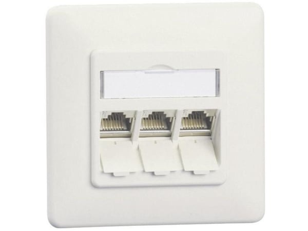 METZ CONNECT 1309131002-E, RJ-45, 6a, Valkoinen, Kupari, Sinkki, GHMT, 50 V