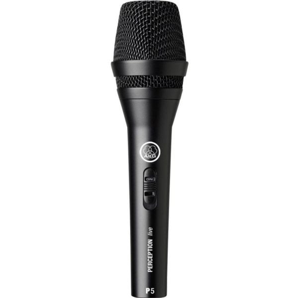 AKG P5 S, Lava-/esitysmikrofoni, 40 - 20000 Hz, 2000 O, 2,5 mW, Langallinen, XLR-3