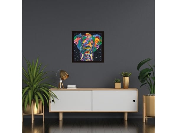 SES Creative Beedz Elephant fantasy, 5000 stykker, 12 år, Gutt/Jente, Barn, Flerfarget, 300 mm