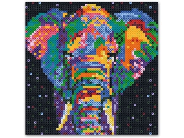 SES Creative Beedz Elephant fantasy, 5000 stykker, 12 år, Gutt/Jente, Barn, Flerfarget, 300 mm