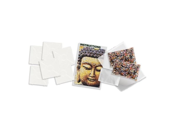SES Creative Beedz art Buddha, 7000 stykker, 12 år, Gutt/Jente, Fine motor skills training,Creative thinking skills training, 300 mm, 455 mm