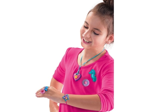 SES Creative Casting and painting - Jewellery, Støpe/malesett for barn, 5 år, Fotoark kartong, Flerfarget