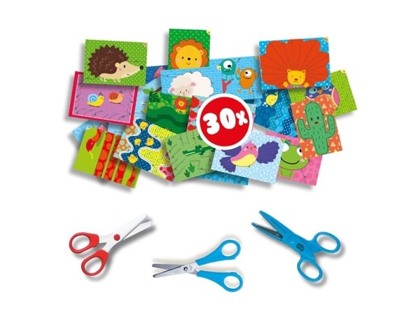 SES Creative 14634, Håndverkssett for barn, 3 år, Fotoark kartong, Flerfarget