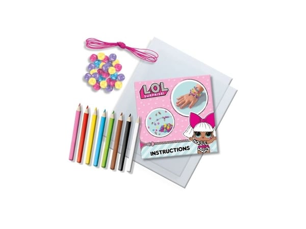 SES Creative L.O.L. 14196, Kit för tillverkning av armband för barn, 6 År, Multifärg, 1 styck