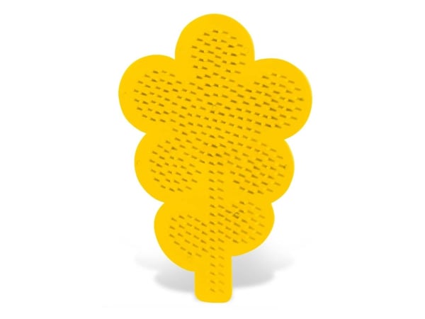 SES Creative Barnestrykperler Blomst, Stiftplate, 1 stk, Gul, Pige, 5 År, 12 År