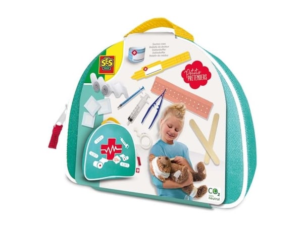 SES Creative Medical -laukku sisältöineen