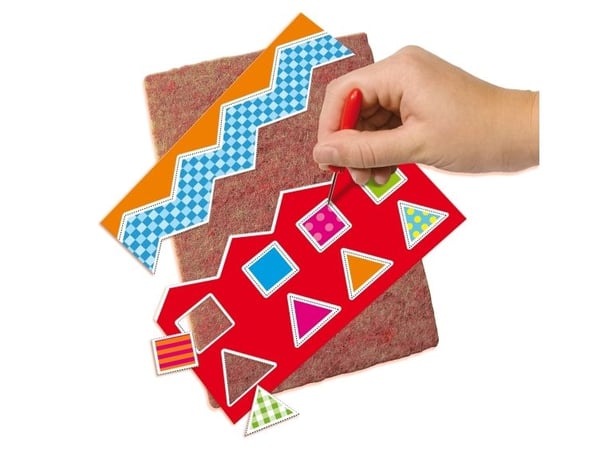 SES Creative I learn to perforate, Pysselsett for barn, 3 år, Flerfarget, 1 stk