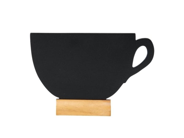 Securit FBT-CUP, Melamine, Harpiks, Tre, Sort