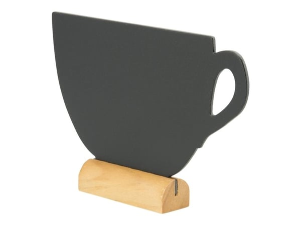 Securit FBT-CUP, Melamine, Harpiks, Tre, Sort
