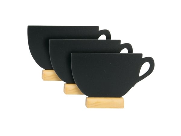 Securit FBT-CUP, Melamine, Harpiks, Tre, Sort