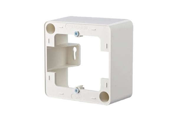 Metz Connect - Ytmonterad boxram - kritvit, RAL 9010