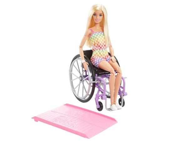 Barbie Fashionista Wheelchair Checkers